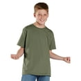 thumbnail image 2 of Aquaguard Boys 3-Pack T-Shirt Crew Neck Short Sleeve 100% Cotton Tee, Size: 4-14 - Large - Venture Military Green, 2 of 4