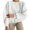 White, variant on Vedolay Women's Pullover Sweatshirt 2023 Plus Size Graphic Crewneck Tunic Pullover Khaki,L