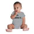 thumbnail image 4 of Nailed It Birth Funny Cute Adorable Romper Boys or Girls Infant Baby Brisco Brands 12M, 4 of 6