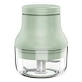 thumbnail image 1 of Ginger Masher Multipurpose Transparent Durable Mini Electric Garlic Chopper Vegetable Crusher Tool, 1 of 5