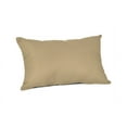 thumbnail image 2 of Sunbrella Rectangle 20 x 13 in. Throw Pillow - Canvas Heather Beige, 2 of 2