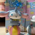 thumbnail image 4 of Caja sorpresa auténtica de la serie Sanrio Circus con melodía, linda y moderna, para jugar con orejas de perro Kuromi, decoración circundante para niña, hecha a mano, para Navidad, 4 of 5