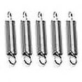 thumbnail image 3 of MroMax 5Pcs Tension Springs Stainless Steel, Extended Compressed Spring, Wire Diameter 0.05", OD 0.39", Free Length 1.97", Tension Spring with Hooks for Replacement Parts,Machinery Furniture, 3 of 4