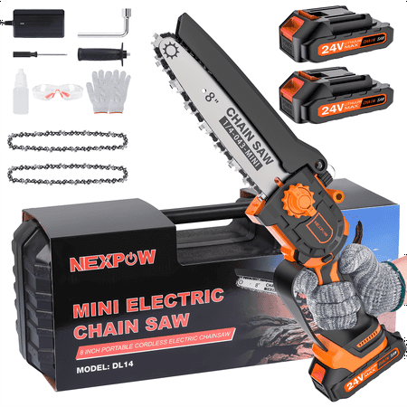 Nexpow 8-Inch Mini Chainsaw, $66 (was $130) at Walmart