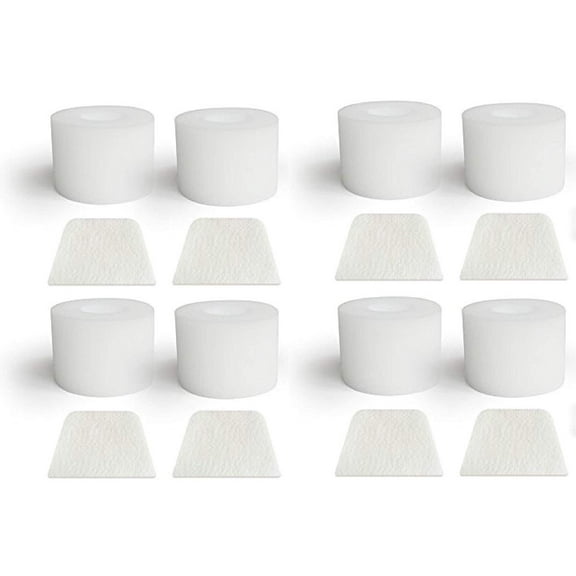 Nispira Replacement Filter Kit Set Compatible Shark IONFlex DuoClean Vacuum Part XPREMF10 & XPSTMF100. Fit Models IC205, IC205CCO, IF100 & IF200 Series, F200W, IR100, IR101, IR70, 8 Sets