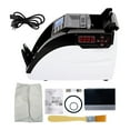 thumbnail image 4 of Money Counter Machine Portable Mini Money Counter Counterfeit Bill Detector Automatic Money Detection Top Loading Bill Counting Machine By UV MG ,User Friendly, 4 of 6