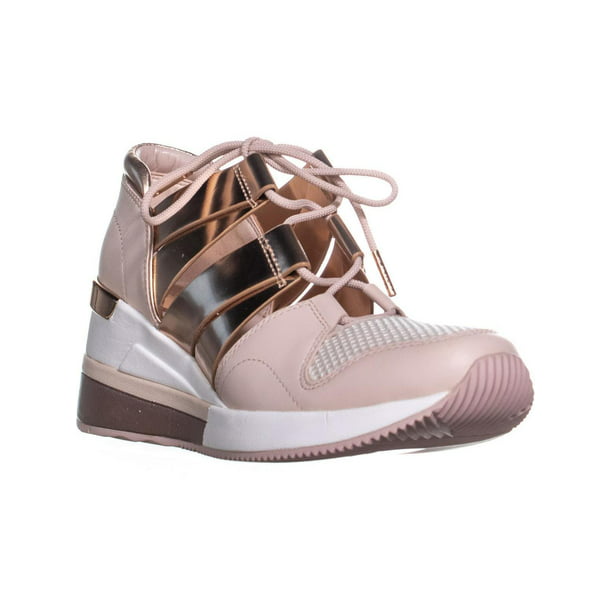 Majestueus Invloed hond Womens MICHAEL Michael Kors Beckett Trainer Sneakers, Soft Pink/Rose Gold,  7 US / 37 EU - Walmart.com