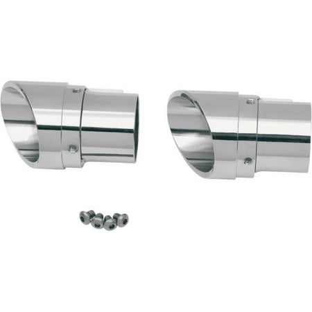 Slash Cut End Cap - Vance & Hines 16921 Slash Billet End Caps