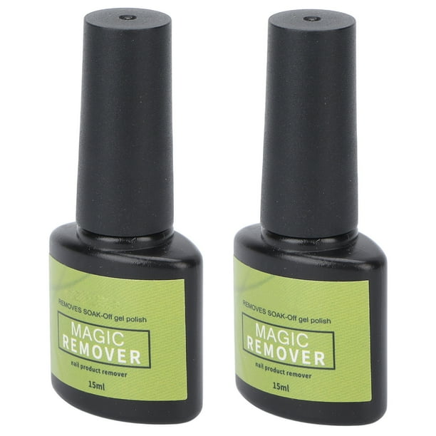 Eliminación 2pcs 15 ml de gel de uñas Esmalte Huele el gel de esmalte de uñas rápidamento inofensivo inofensivo