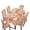 Hippie Daisy Floral, variant on TSOVTHRID Rooster Chicken Duck Floral Print 5 Pcs Table Cloth with Chair Covers Set Easy-Clean Elastic Rectangle Tablecloth with Seat Slipcover Set for Home Restaurant Hotel Decor