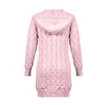 thumbnail image 7 of Hvogkswy Long Cardigan Sweaters for Women Long Sleeve Oversized Knit Outerwear Fall Casual Hooded Cardigan with Pockets, 7 of 7