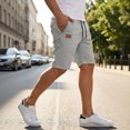 thumbnail image 2 of AzureSilk Cargo Shorts For Mens Casual Shorts Drawstring Summer Shorts Beach Golf Shorts Summer Shorts Athletic Shorts For Men Gym Shorts Men, Size S-XL, 2 of 6