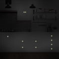 thumbnail image 5 of 4PCS Round Abstract Cabinet Fluorescence Knob Glowing in the Dark Furniture Drawer Pulls Handle with Screws, 5 of 5