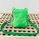 thumbnail image 3 of orange Para Creativo Para Muñeca Bolsa De Mensajero Felpa Lindo Verde Para Rana Bolso Bandolera Para, 3 of 5