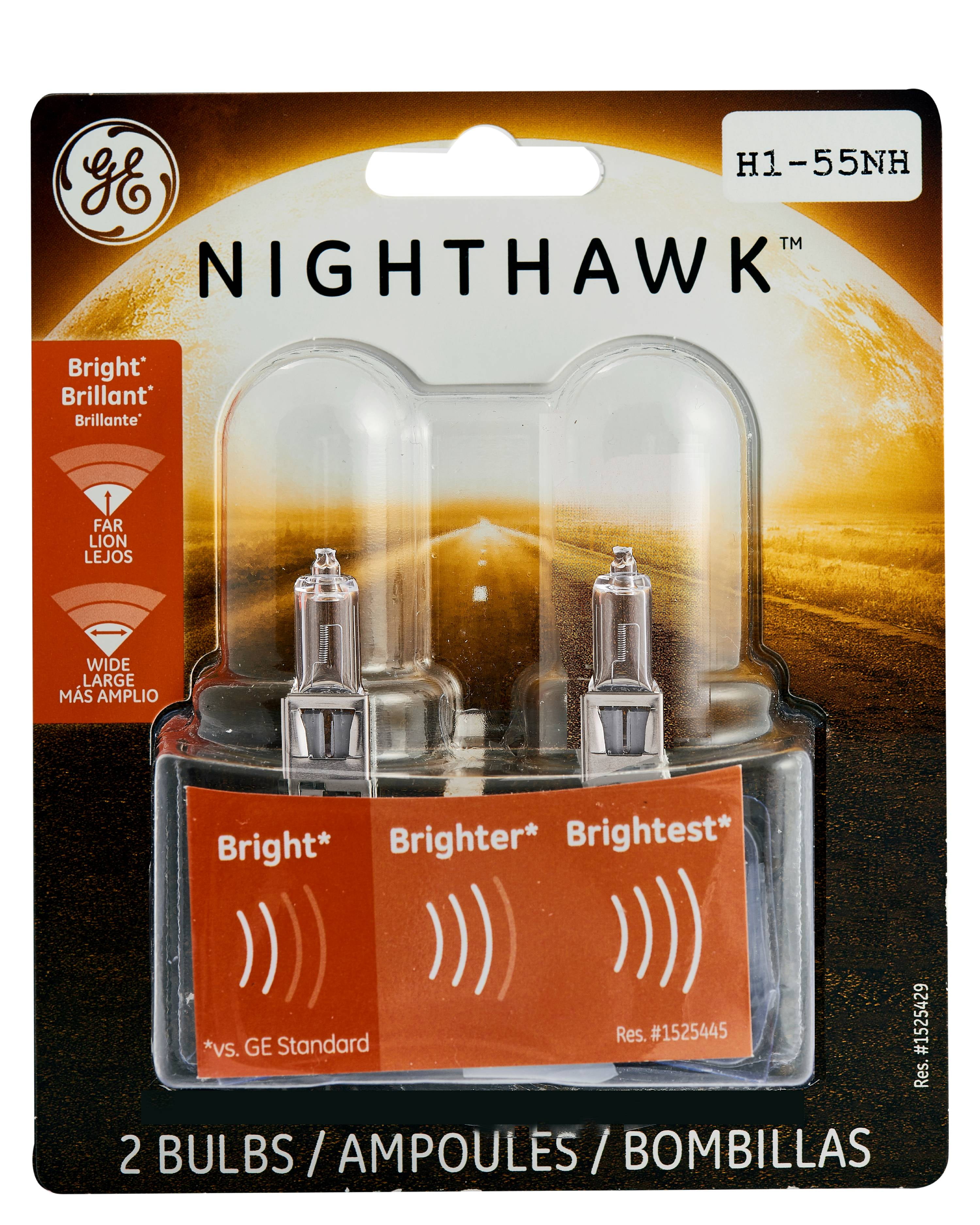 2-Pack GE Lighting 9004NH/BP2 Nighthawk Halogen Replacement Bulb 
