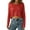 Red-shirts, variant on Womens Sequined Party Crop Tops Trendy Solid Long Sleeve Shirts Dressy Casual Round Neck Blouse