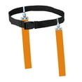 thumbnail image 3 of 2x Cinturón de Fútbol con Bandera, Etiqueta de Bandera de Rugby con Hebilla de Aire, Cinturón de Fútbol para Adultos, Accesorios para Jugadores 2 piezas, 3 of 8