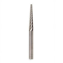 Widia Carbide Bur,Pointed Cone,1/8 In M40486