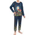 thumbnail image 2 of DISNIMO Mushroom Moon Pajamas for 12 Year Olds Long Sleeve Pj Set Kids 2 Piece Pjs for Girls Long Pants and Long Sleepwear Sets for Children Boys Nightwear Set, 2 of 7