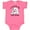 Hot Pink, variant on Inktastic Loved by My Great Auntie Bunny Rabbit Boys or Girls Baby Bodysuit
