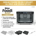 thumbnail image 5 of Restored Ninja DT2550 Foodi 10-in-1 Smart XL Air Fry Oven 1800 Watts, Silver, 1, 1, 5 of 11