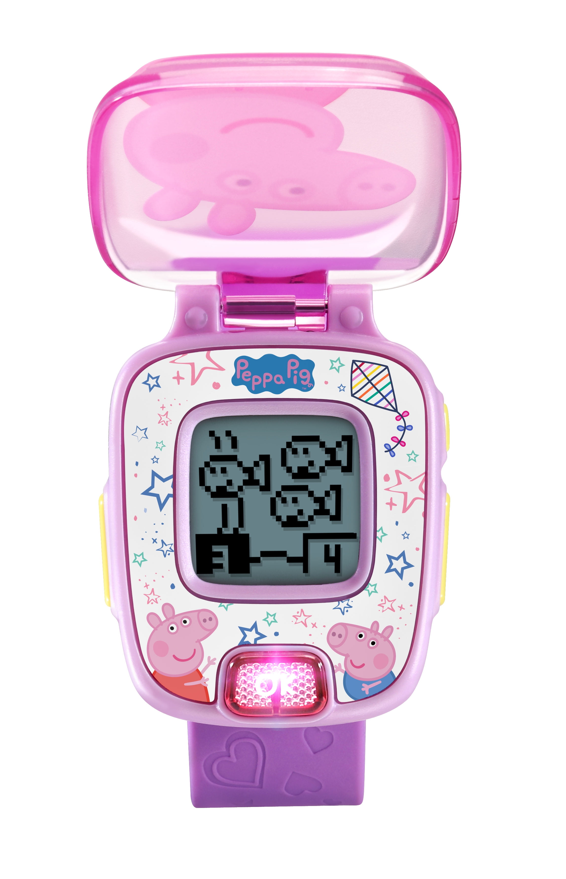 Preschool Learning Toy with Numbers, Vtech Peppa Pig Watch Interactive Toy 