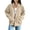 Beige_#18, variant on Women Comfy Corduroy Jackets Casual Zip Up Coats Soft Long Sleeve Fashion Jacket with Pockets,Purple 2XL