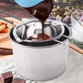 thumbnail image 4 of 2-pack Stainless Steel Double Boiler, Heat-resistant Handle For Chocolate, Butter, Cheese, Caramel, 4 of 4
