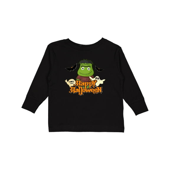 Inktastic Halloween Monster Boys or Girls Long Sleeve Toddler T-Shirt