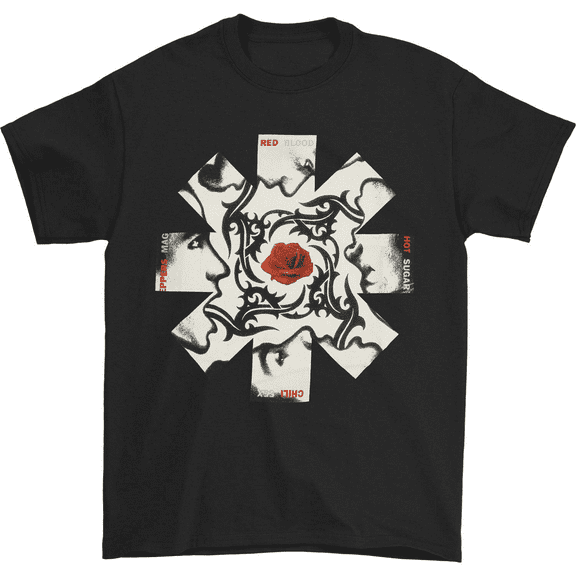 Red Hot Chili Peppers Men's Blood, Sugar, Sex & Magik T-Shirt Black S