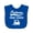 Royal Blue, variant on Inktastic Future Forklift Operator Boys or Girls Baby Bib