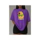 thumbnail image 1 of Playera Blusa De Capybara Enviando Un Corazon Ropa Chic Capibara Color Morado Talla Chica Marca Emil SaEs, 1 of 4