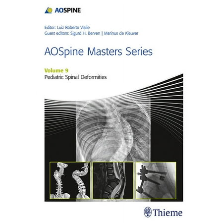UPC: 9781626234536 | Aospine Masters: Aospine Masters Series  Volume 9: Pediatric Spinal Deformities (Hardcover)