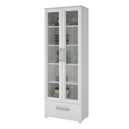 Bathroom Display Curio Cabinet - Kingfisher Lane 5 Shelf Curio Cabinet in White