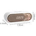 thumbnail image 3 of Bluetooth Speaker Wireless Portable Speaker With Stereo Sound R-ich Bass Built-in Mic FM Radio Speaker White, 3 of 5
