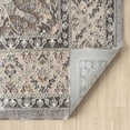 thumbnail image 4 of Woven Trends Rachel - 4545-21150 - Oriental Style, Vintage Border, Pet & Family Friendly, Living Room, Kitchen, Office, Low Pile Polyester Area Rug in Grey - 2' x 3', 4 of 4