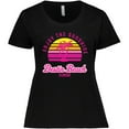 thumbnail image 3 of Inktastic Summer Enjoy the Sunshine Destin Beach Florida in Pink Women's Plus Size T-Shirt, 3 of 5