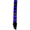 Jackson® Guitar Strap with Double V Pattern, Black/Purple MODEL # 2993258004