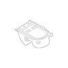 Genuine OE Porsche Cup Holder - 970-553-481-00