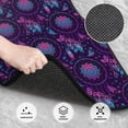 thumbnail image 3 of Honeii Purple Dreamcatcher1 Print Car Foot Mat Four-Piece Set - Front & Rear Universal Car Floor Mats for SUVs, Trucks, Sedans, 3 of 7