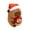 biscuit-7.9in/20cm, variant on Christmas Plush Doll Cute Christmas Tree Gingerbread Man Doll Pillow Soft Sofa Cushion Ornament Fluffy Cartoon Stuffed Animal Pillow Toy Holiday Party Home Decor