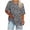 Black, variant on Plus Size Tops for Curvy Women Vintage Floral Print Shirt Short Sleeve Round Neck Shirts Casual Summer Tops Fashion Basic Tee