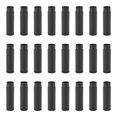 thumbnail image 1 of 25pcs 5g Empty Plastic Lip Balm Tubes Containers Lip Gloss Storage Container (Black), 1 of 7