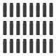 thumbnail image 1 of 25 tubos de plástico vacíos de 5 g para bálsamo labial, contenedor para almacenar brillo labial (negro), 1 of 7