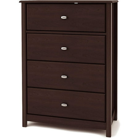 4-Drawer Dresser, Dark Russet Cherry - Walmart.com