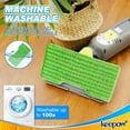 KEEPOW Reusable Shark Vac Mop Pads for VM252/VM200/VC205/VM250