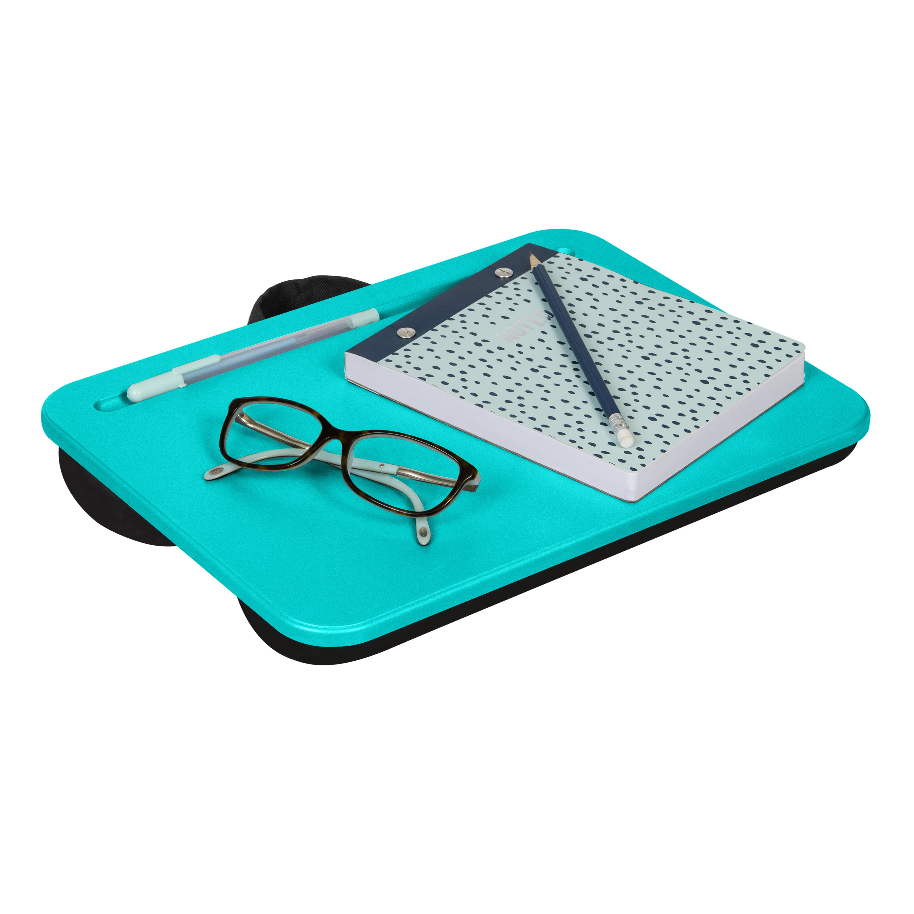 LapGear Compact Lap Desk 43119 Fits Up to 13 Laptop Turquoise 