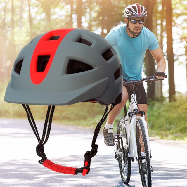 Cascos Deportivos De Seguridad Casco De Bicicleta Almohadillas Interiores Extraíbles Casco De Bicicleta De Montaña Cascos Deportivos De Seguridad Con Botones Ajustables ANGGREK Otros