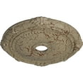 thumbnail image 3 of Ekena Millwork 27 1/2"OD x 3 7/8"ID x 2 1/4"P Heaton Ceiling Medallion (Fits Canopies up to 6 1/2"), Hand-Painted Gobi Desert Crackle, 3 of 6