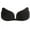 Black, variant on Women Strapless Wing Sticky Bra Adhesive Invisible Front Buckle Nipple Cover Pad